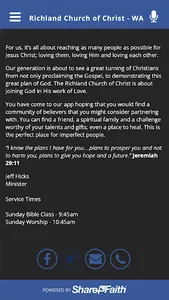 Richland Church of Christ - WA screenshot 2