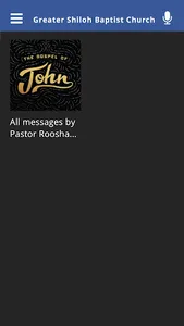 Greater Shiloh Baptist Church screenshot 1