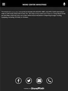 WORD CENTER MINISTRIES screenshot 5