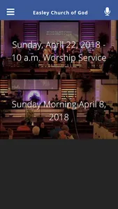 Easley Church of God screenshot 1