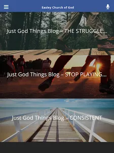 Easley Church of God screenshot 5