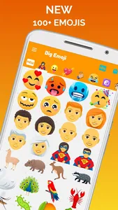 Big Emoji sticker for WhatsApp screenshot 3