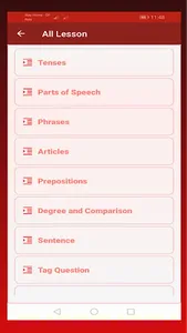 English Grammar Test screenshot 1