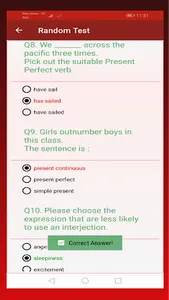 English Grammar Test screenshot 4