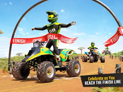 Offroad ATV Quad Bike Race screenshot 12