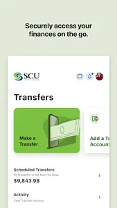 SCU Credit Union screenshot 1