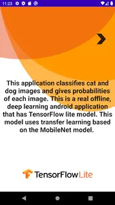 Tensorflow Cat and Dog Classif screenshot 1