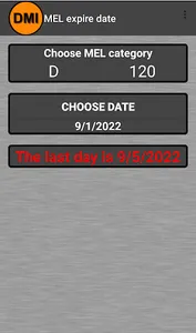MEL Expire Date calculator screenshot 3