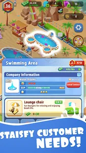 Idle Beach Carnival screenshot 2