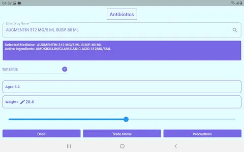 Pedia Dose | Dose Calculator screenshot 6
