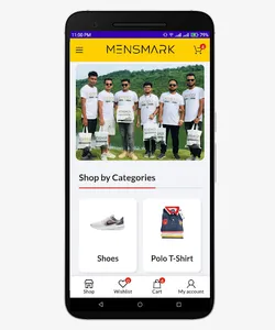 MENSMARK - THE CLOTHING OUTLET screenshot 0