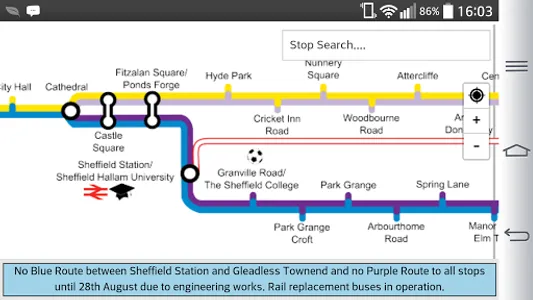 Sheffield Tram Live screenshot 0