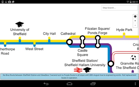 Sheffield Tram Live screenshot 5