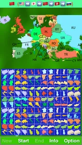 Map Solitaire - Europe screenshot 0