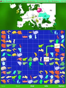 Map Solitaire - Europe screenshot 6