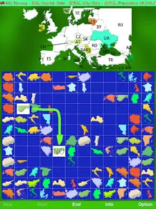 Map Solitaire Free - Europe screenshot 8