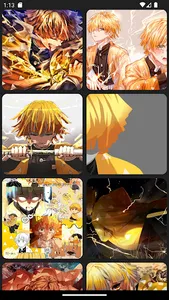 Demon Slayer Zenitsu Wallpaper screenshot 0