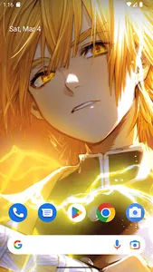 Demon Slayer Zenitsu Wallpaper screenshot 5