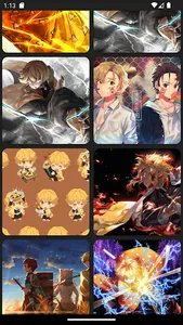 Demon Slayer Zenitsu Wallpaper screenshot 7