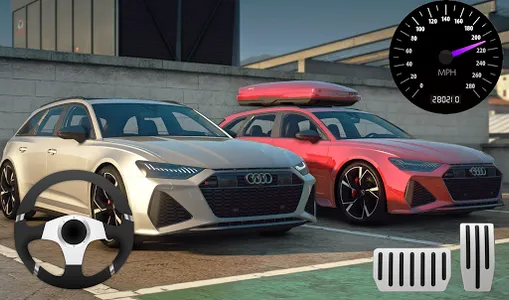 Extreme Auto Audi RS6 Parking  screenshot 2