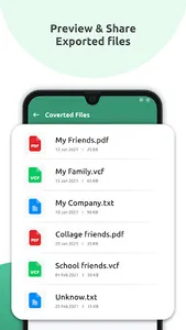 Contact Converter and backup screenshot 11