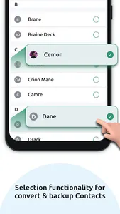 Contact Converter and backup screenshot 3