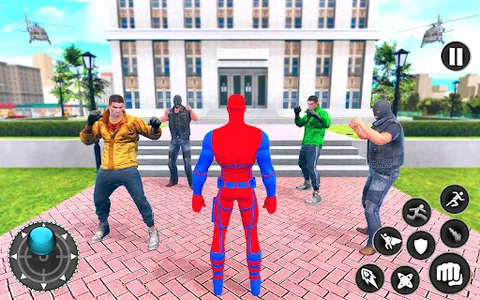 Captain Super Hero Man Game 3D screenshot 13