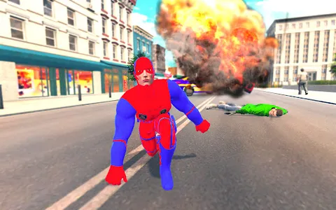 Captain Super Hero Man Game 3D screenshot 22