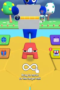 Alphabet Fall .io: Match Race screenshot 9