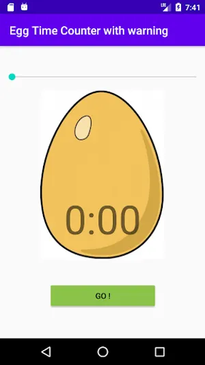 Egg Time Counter with finishin screenshot 0