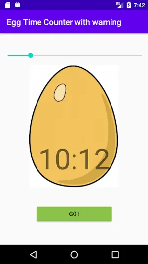 Egg Time Counter with finishin screenshot 1