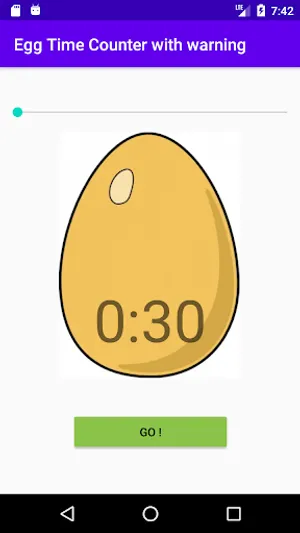 Egg Time Counter with finishin screenshot 2