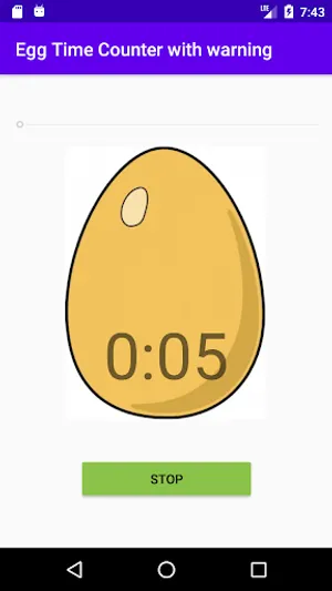 Egg Time Counter with finishin screenshot 4