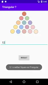Test Triangular Number and Squ screenshot 3