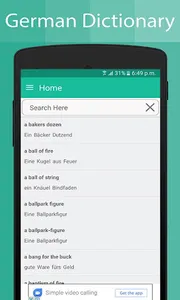 German Dictionary screenshot 7