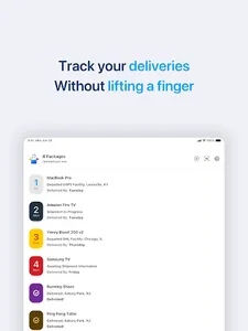 Shippity - Package Tracker screenshot 5