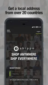 Shippn - International Shoppin screenshot 1
