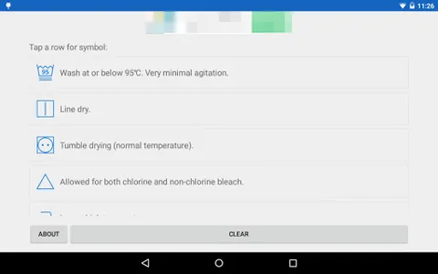 Laundry Symbol Cheat Sheet screenshot 3