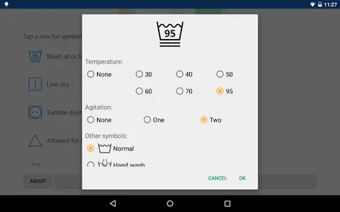 Laundry Symbol Cheat Sheet screenshot 4