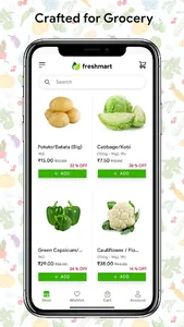 FreshMart - Grocery App UI Kit screenshot 1