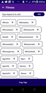 Instatag screenshot 2