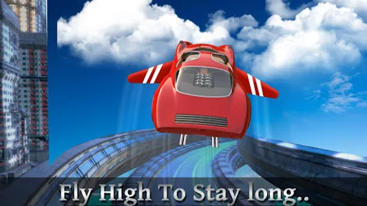 Flying Sports Car screenshot 2