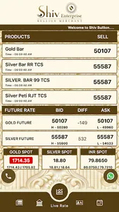 Shiv Bullion screenshot 1