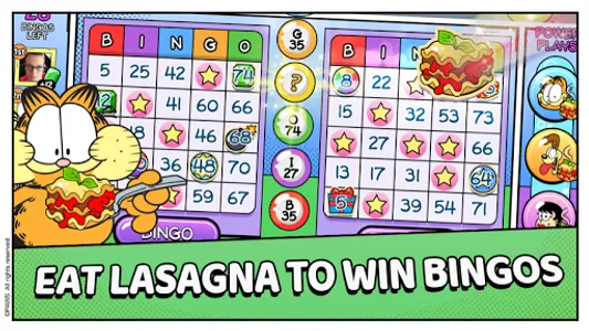 Garfield's Bingo screenshot 1