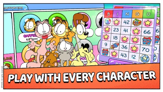 Garfield's Bingo screenshot 14