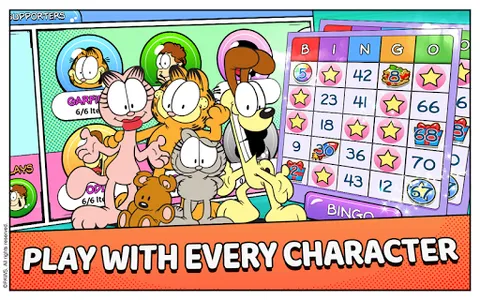 Garfield's Bingo screenshot 7