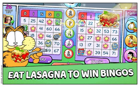 Garfield's Bingo screenshot 8