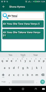 Shona Hymn Book screenshot 2