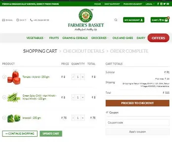 FARMER'S BASKET ONLINE screenshot 8