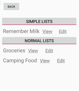 ShopLister screenshot 2